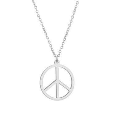 שרשרת Peace - כסף